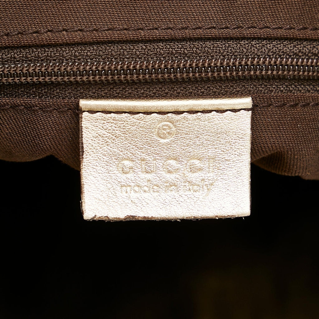 Gucci Gucci Canvas Abbey D-Ring Shoulder Bag (SHG-24365)
