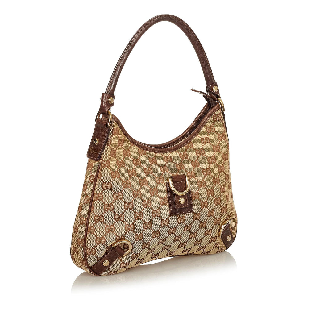 Gucci Gucci Canvas Abbey D-Ring Shoulder Bag (SHG-25020)