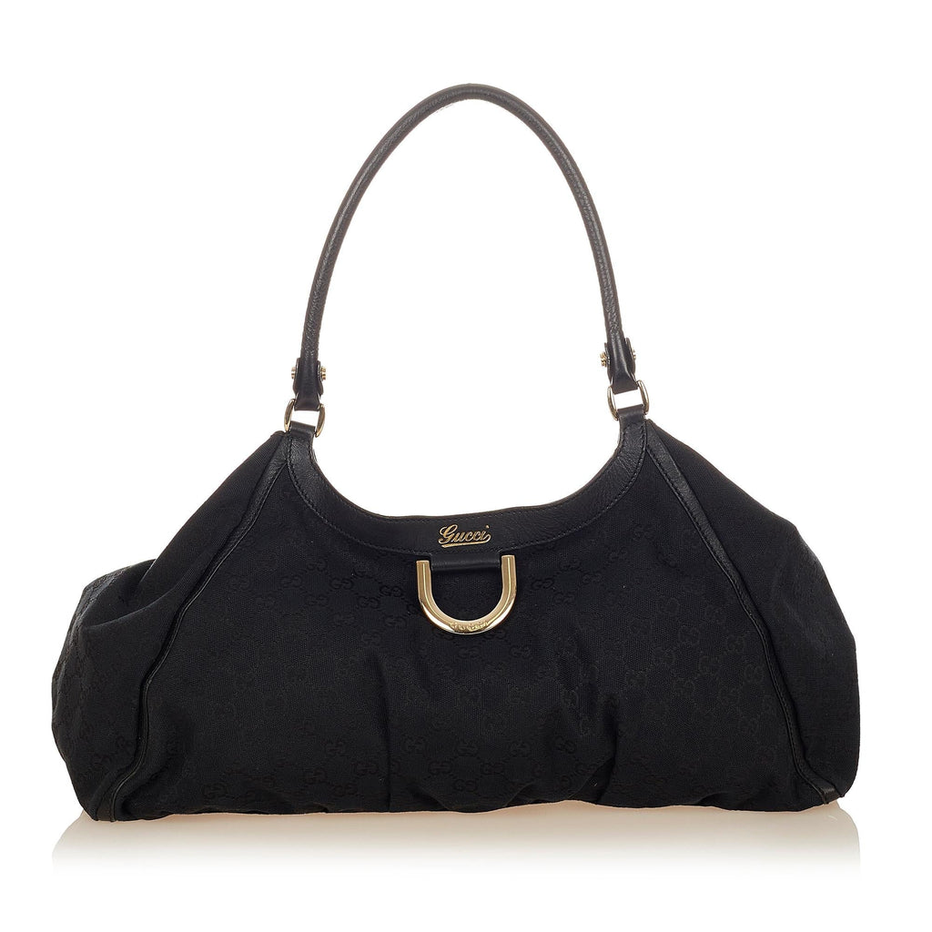 Gucci Gucci Canvas Abbey D-Ring Shoulder Bag (SHG-25117)