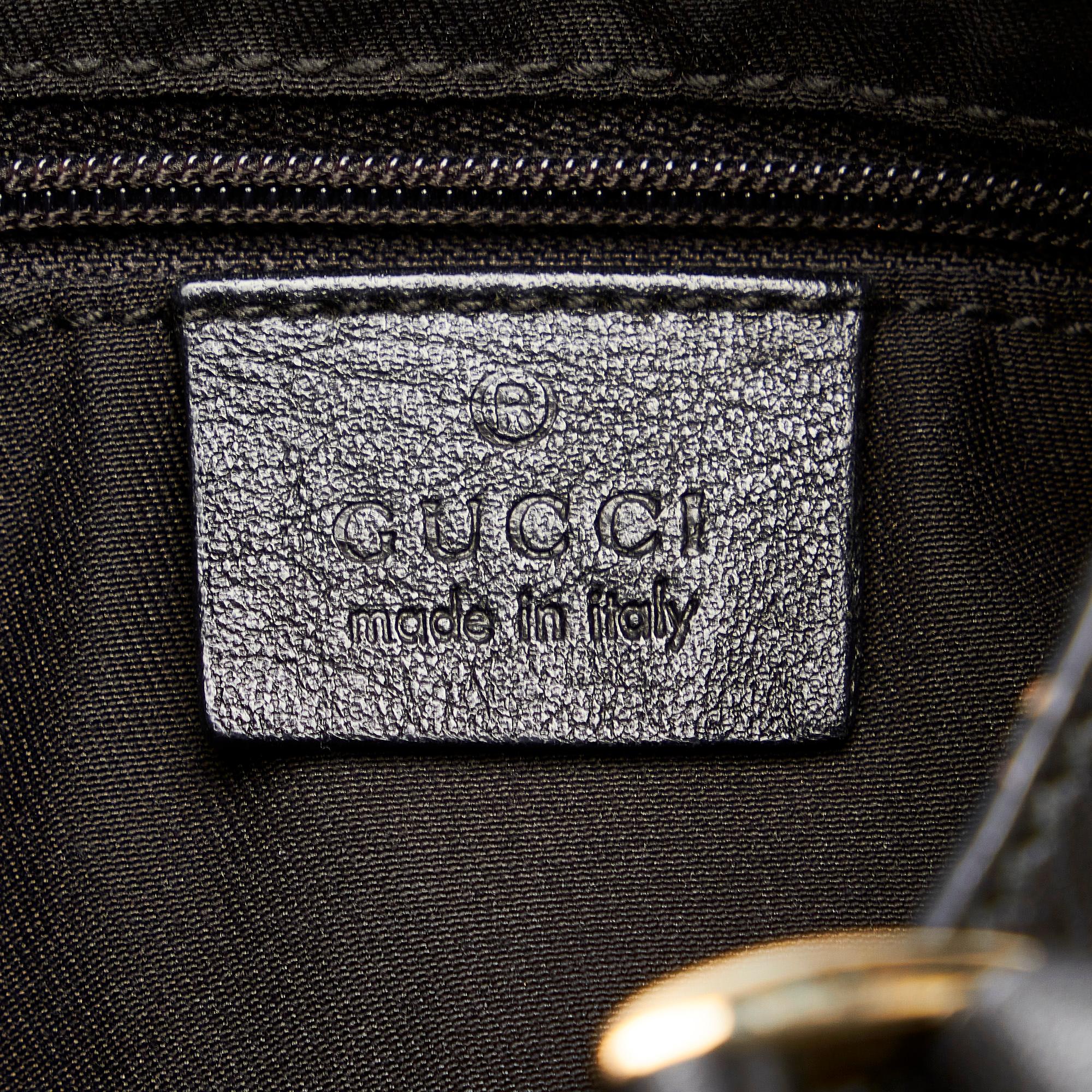 Gucci Gucci Canvas Abbey D-Ring Shoulder Bag (SHG-25117)