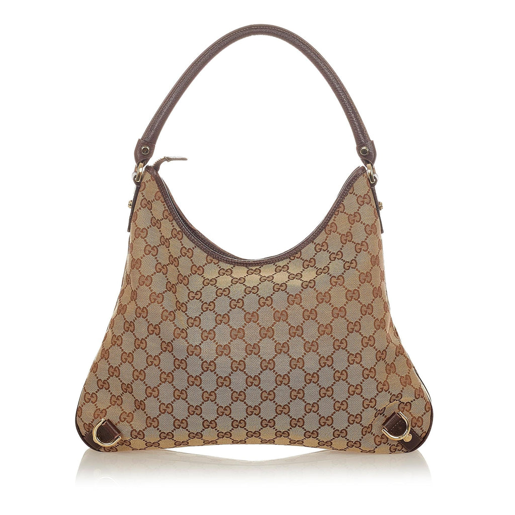 Gucci Gucci Canvas Abbey D-Ring Shoulder Bag (SHG-25132)