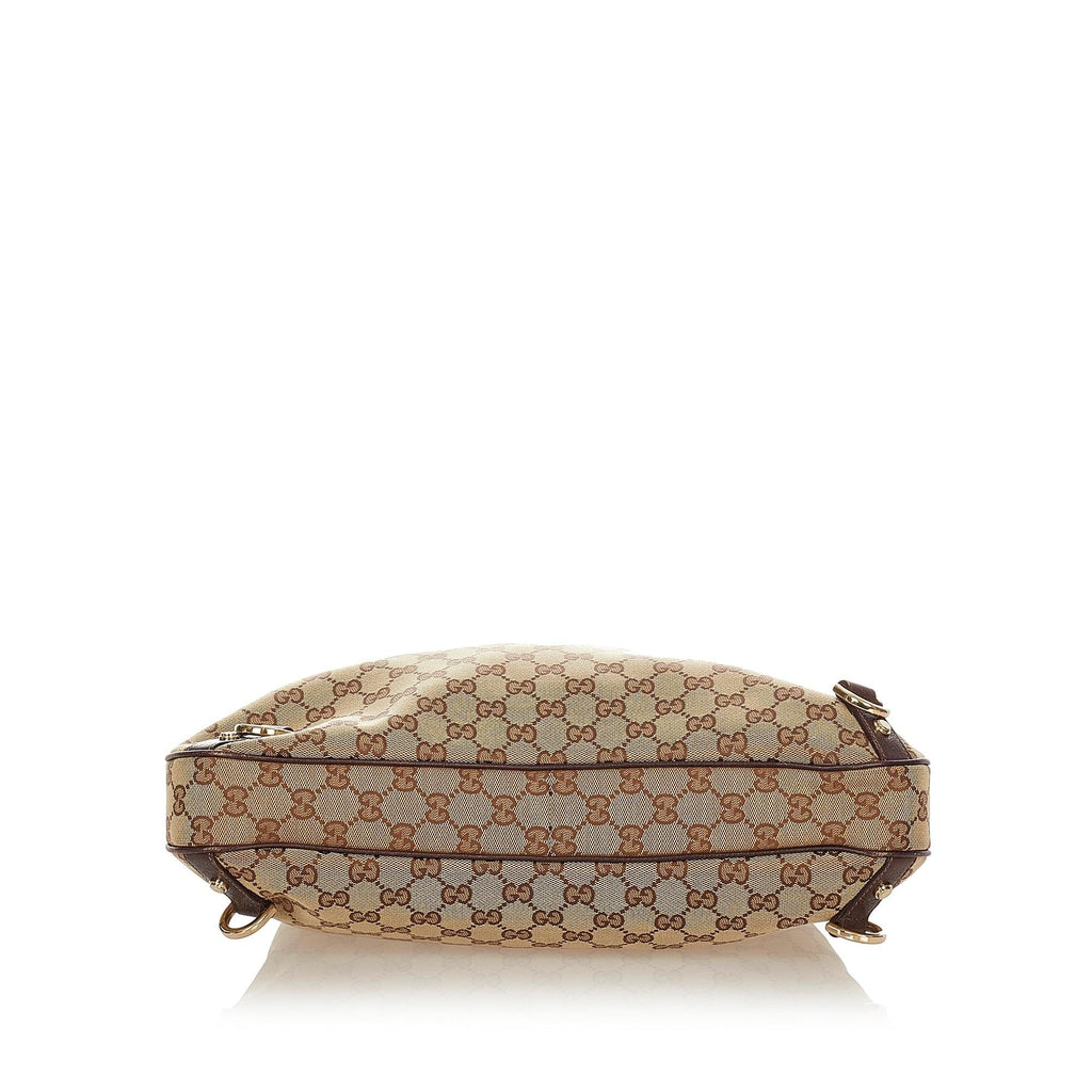 Gucci Gucci Canvas Abbey D-Ring Shoulder Bag (SHG-25132)