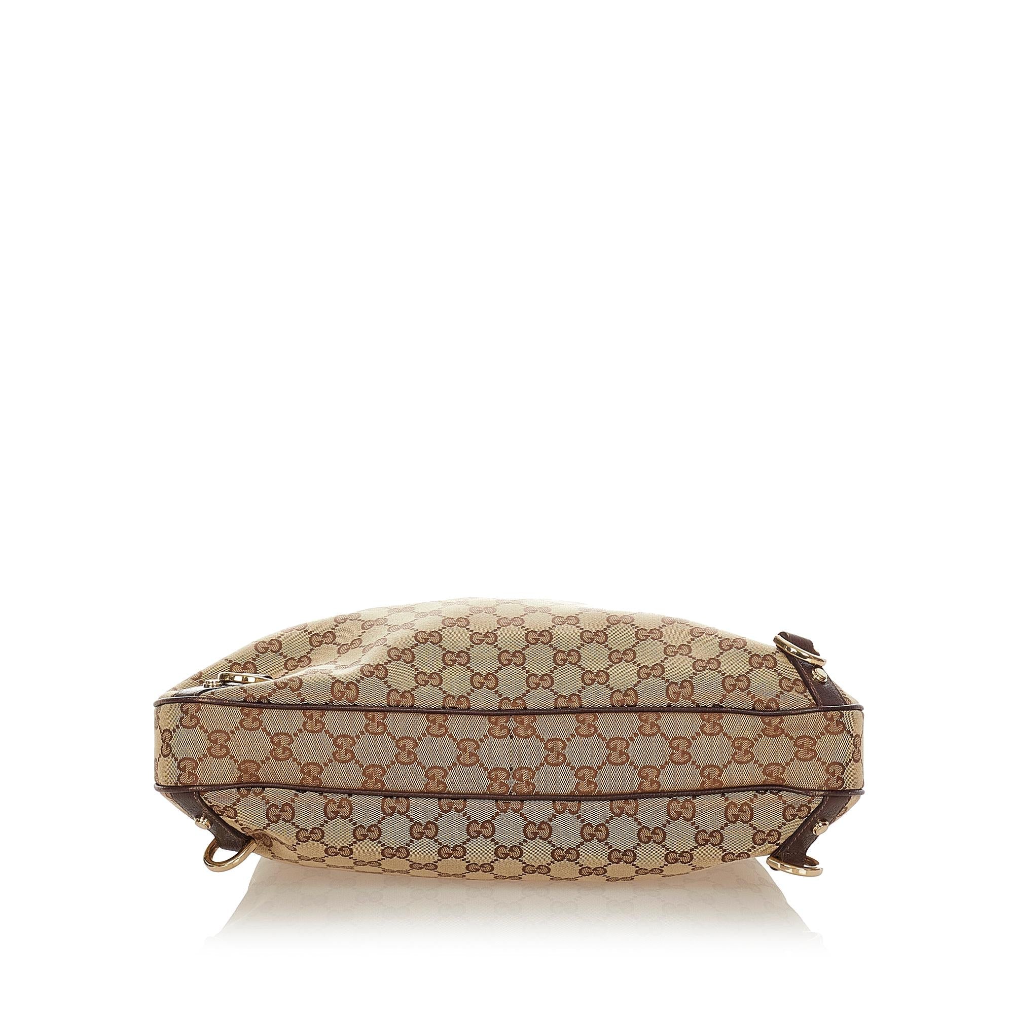 Gucci Gucci Canvas Abbey D-Ring Shoulder Bag (SHG-25132)