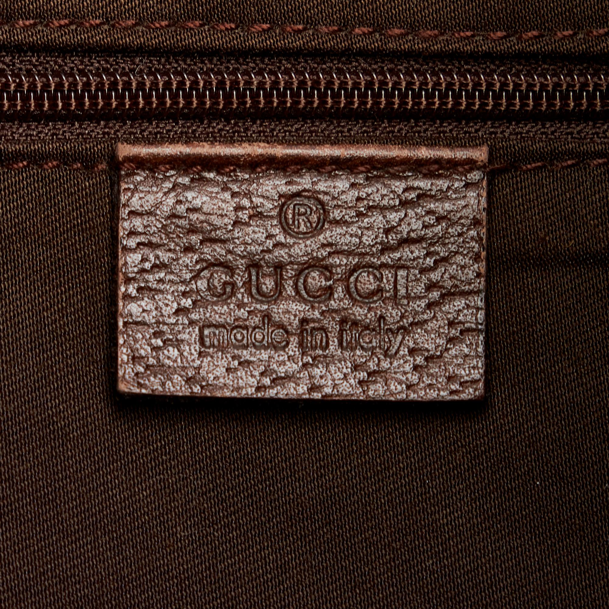 Gucci Gucci Canvas Abbey D-Ring Shoulder Bag (SHG-25132)