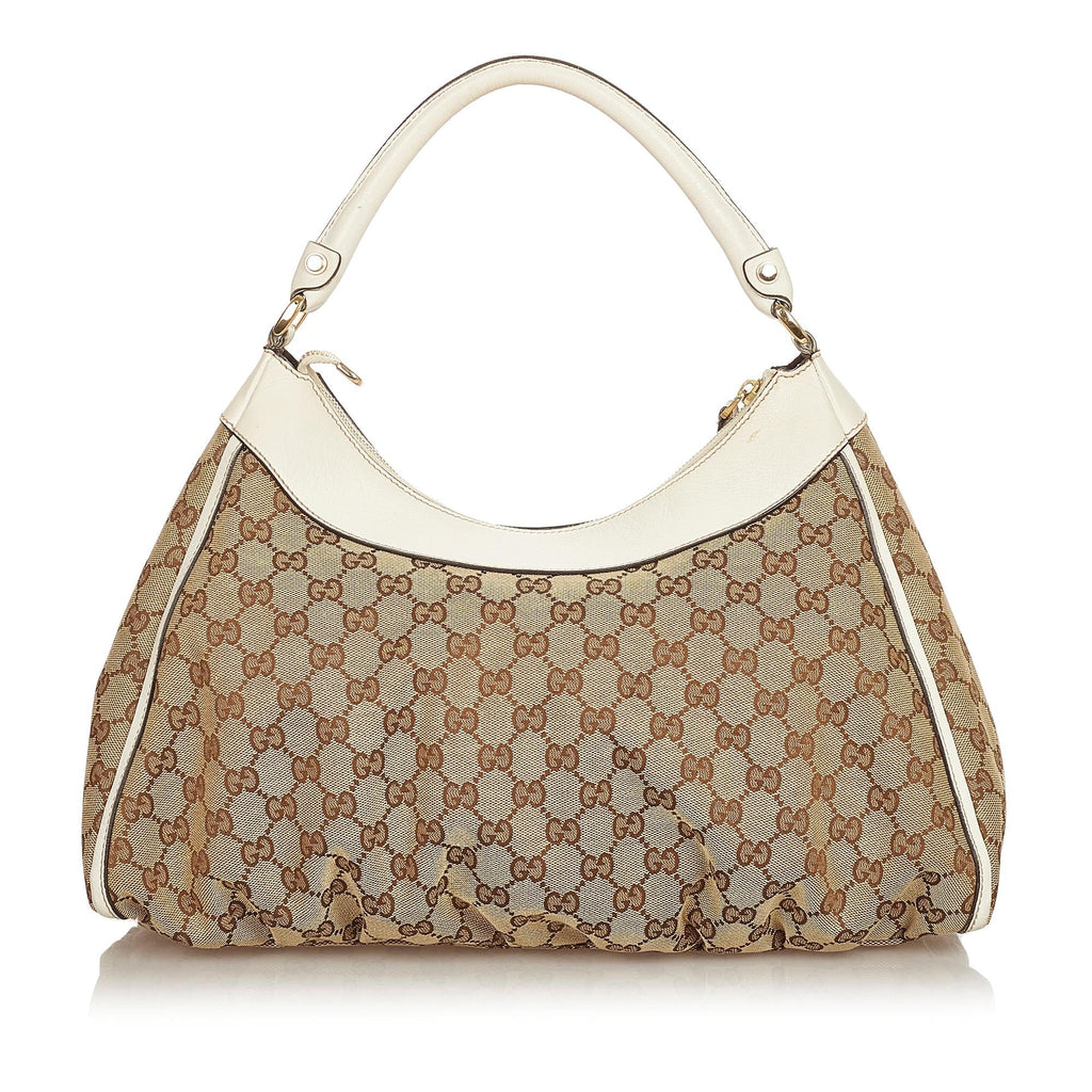 Gucci Gucci Canvas Abbey D-Ring Shoulder Bag (SHG-25134)