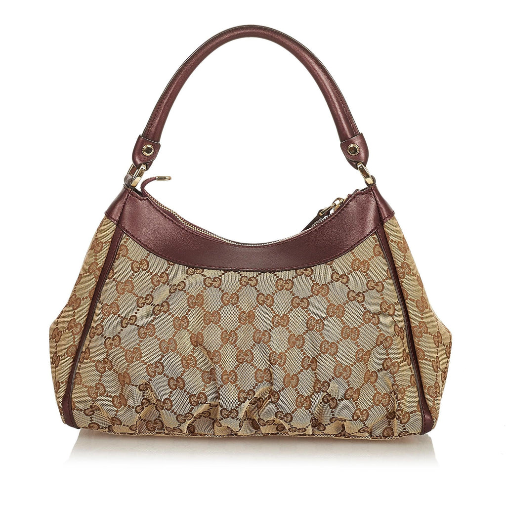 Gucci Gucci Canvas Abbey D-Ring Shoulder Bag (SHG-26649)