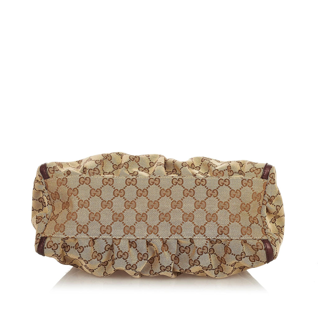 Gucci Gucci Canvas Abbey D-Ring Shoulder Bag (SHG-26649)