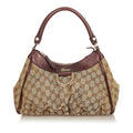 Gucci Gucci Canvas Abbey D-Ring Shoulder Bag (SHG-26649)