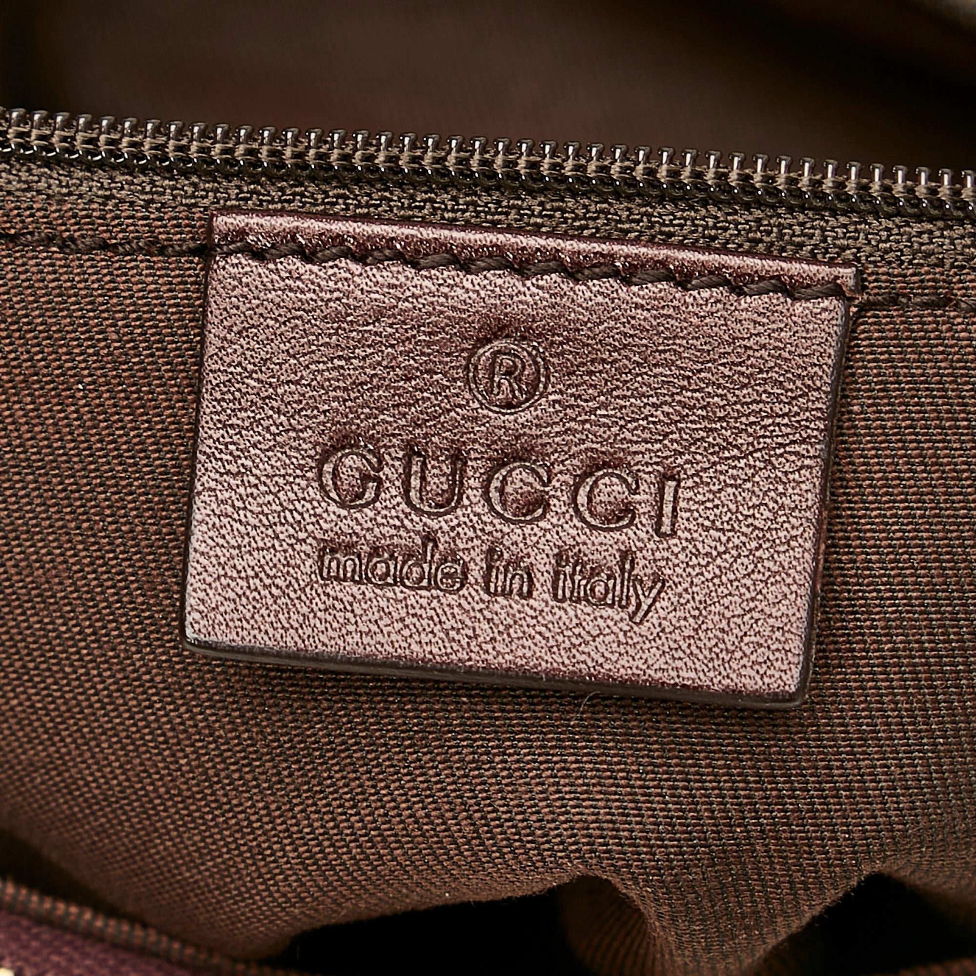 Gucci Gucci Canvas Abbey D-Ring Shoulder Bag (SHG-26649)