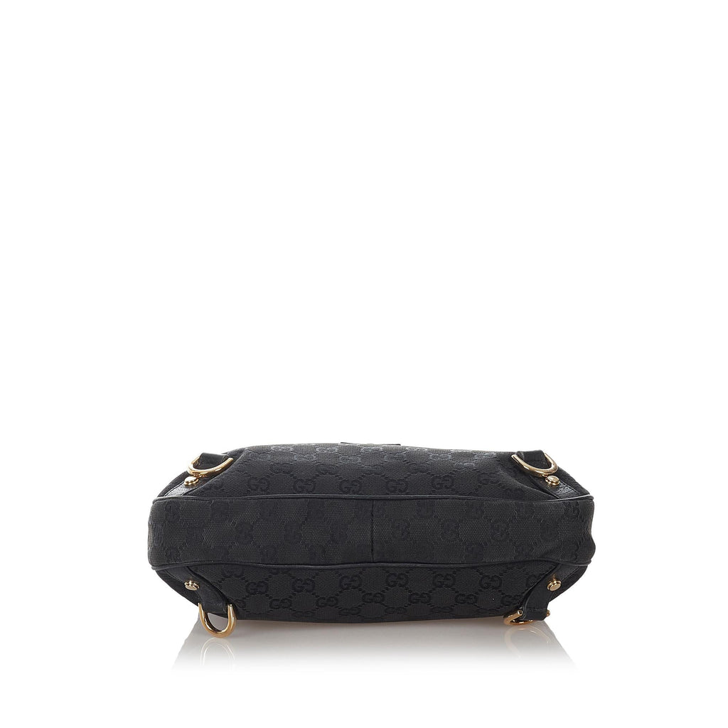 Gucci Gucci Canvas Abbey D-Ring Shoulder Bag (SHG-27000)