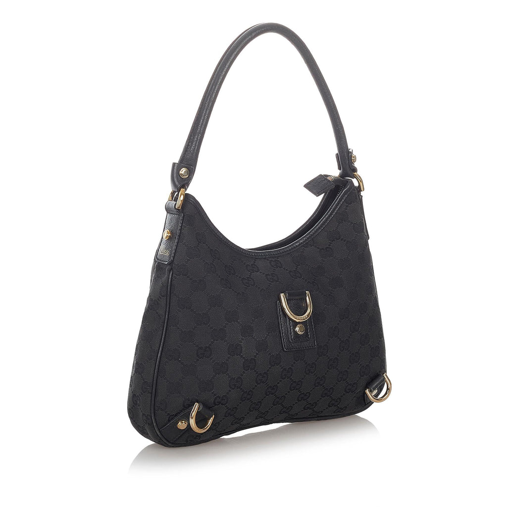 Gucci Gucci Canvas Abbey D-Ring Shoulder Bag (SHG-27000)