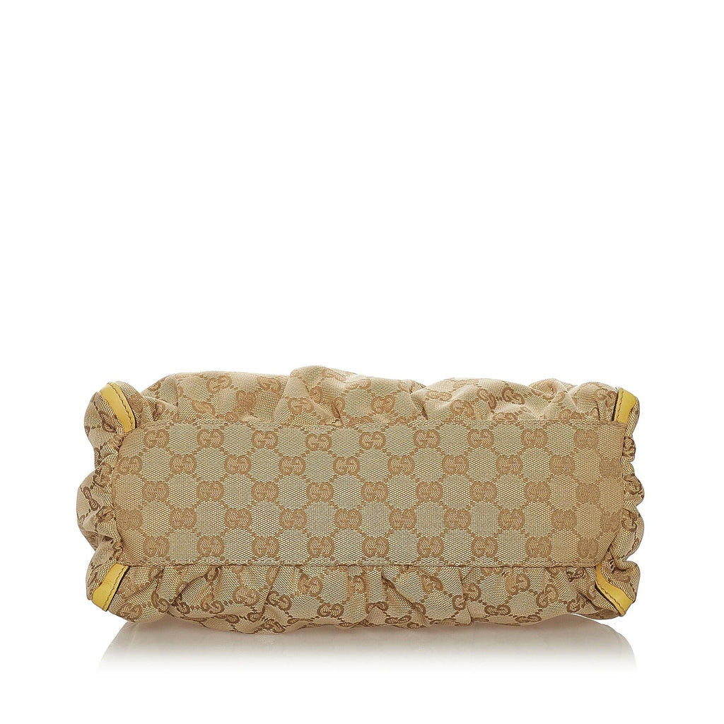 Gucci Gucci Canvas Abbey D-Ring Shoulder Bag (SHG-27458)