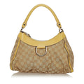 Gucci Gucci Canvas Abbey D-Ring Shoulder Bag (SHG-27458)