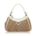 Gucci Gucci Canvas Abbey D-Ring Shoulder Bag (SHG-27519)