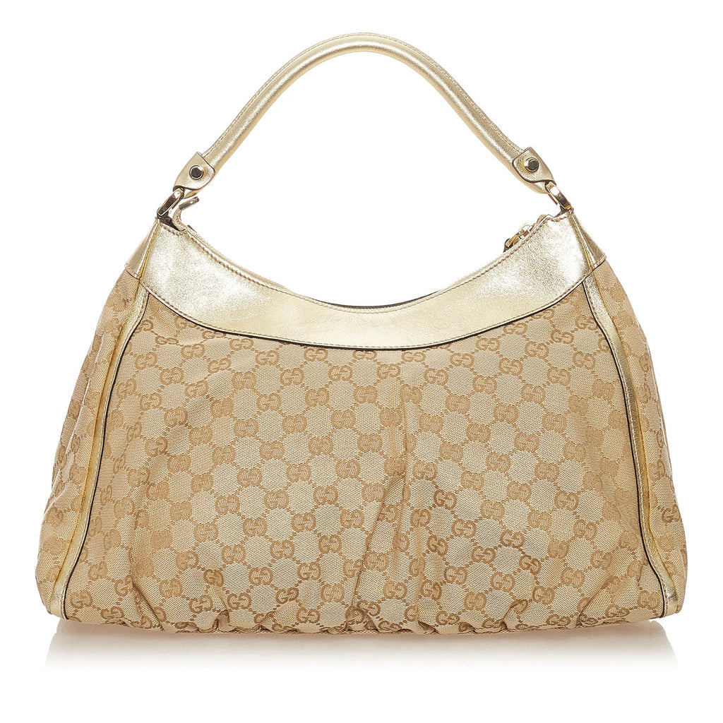 Gucci Gucci Canvas Abbey D-Ring Shoulder Bag (SHG-27540)