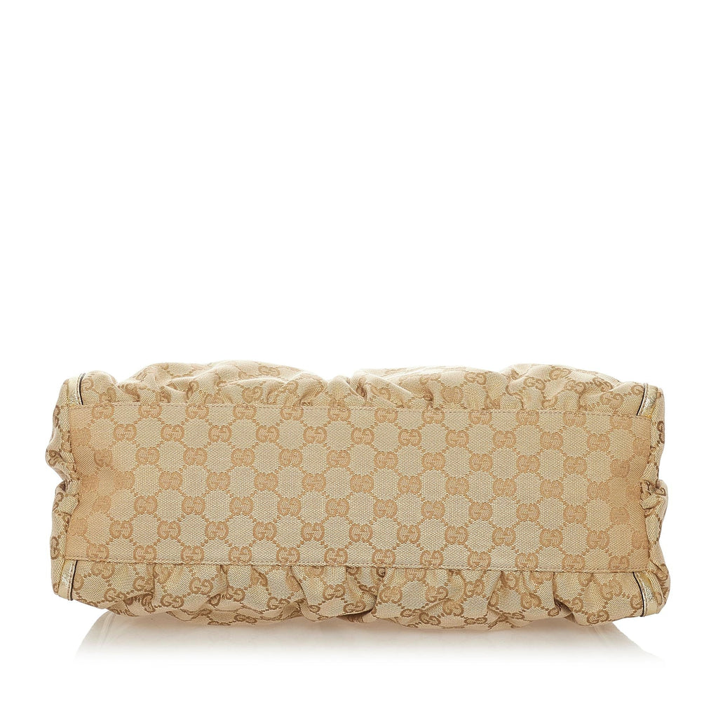 Gucci Gucci Canvas Abbey D-Ring Shoulder Bag (SHG-27540)