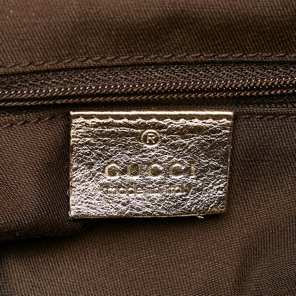 Gucci Gucci Canvas Abbey D-Ring Shoulder Bag (SHG-27540)