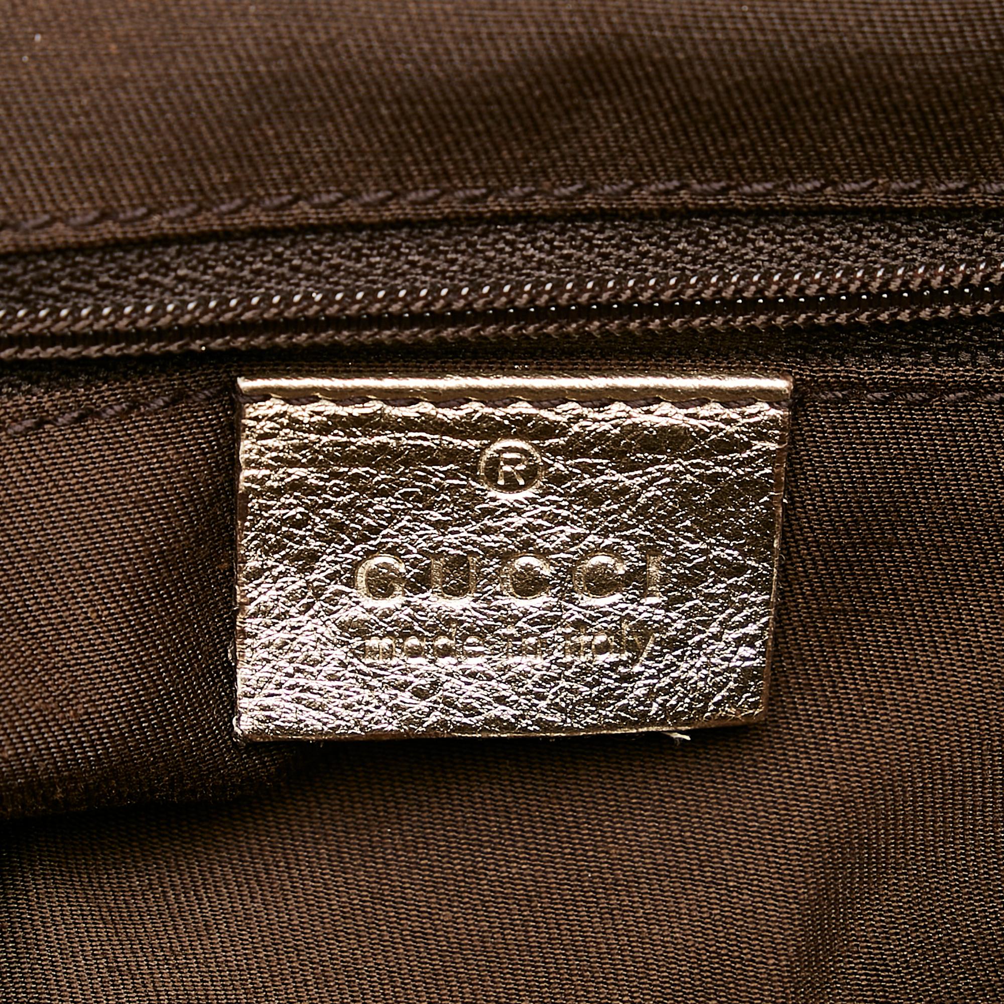 Gucci Gucci Canvas Abbey D-Ring Shoulder Bag (SHG-27540)