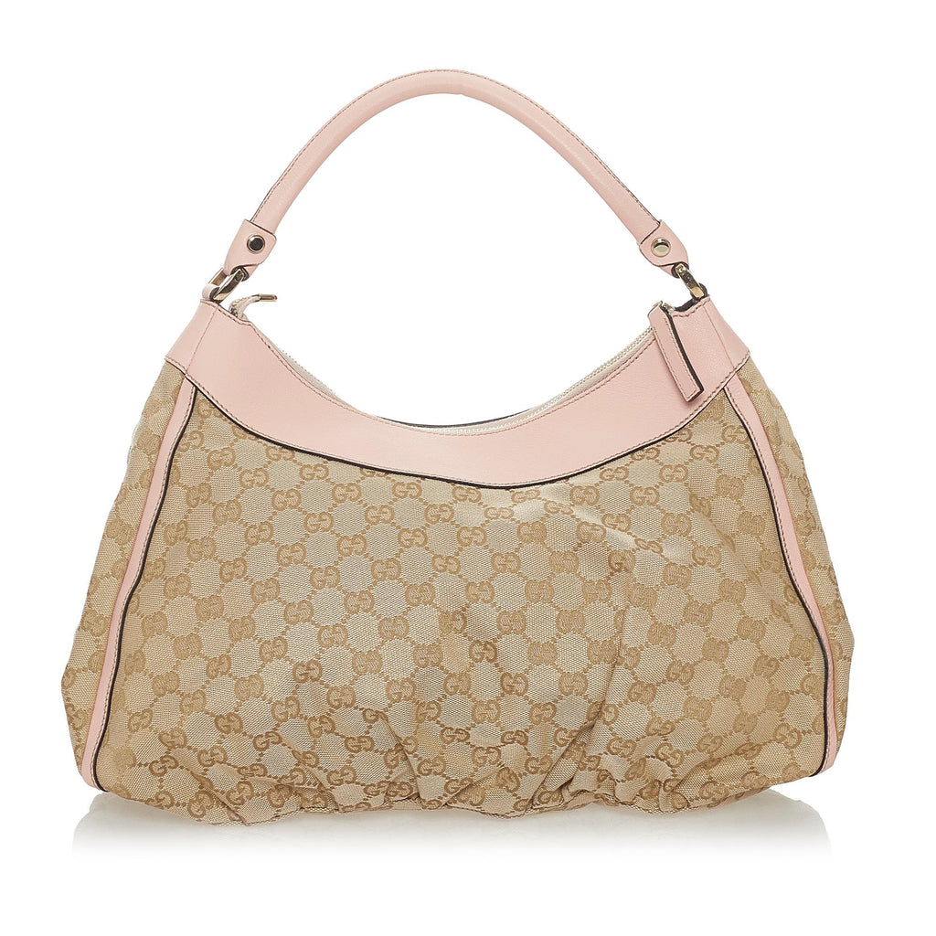 Gucci Gucci Canvas Abbey D-Ring Shoulder Bag (SHG-28069)