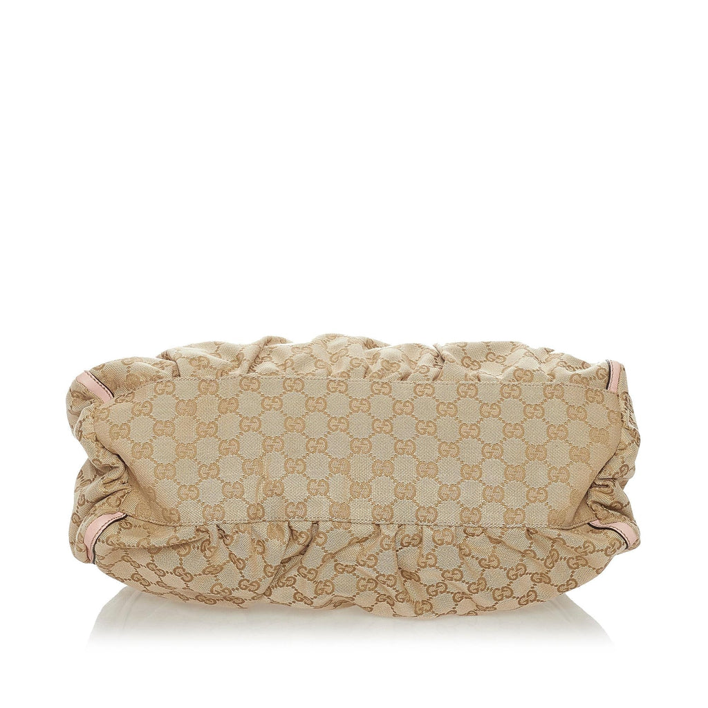 Gucci Gucci Canvas Abbey D-Ring Shoulder Bag (SHG-28069)