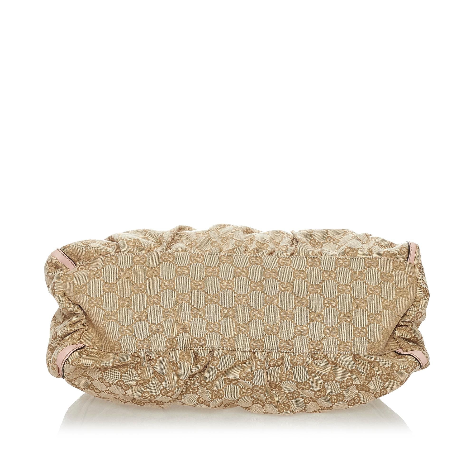 Gucci Gucci Canvas Abbey D-Ring Shoulder Bag (SHG-28069)