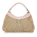 Gucci Gucci Canvas Abbey D-Ring Shoulder Bag (SHG-28069)