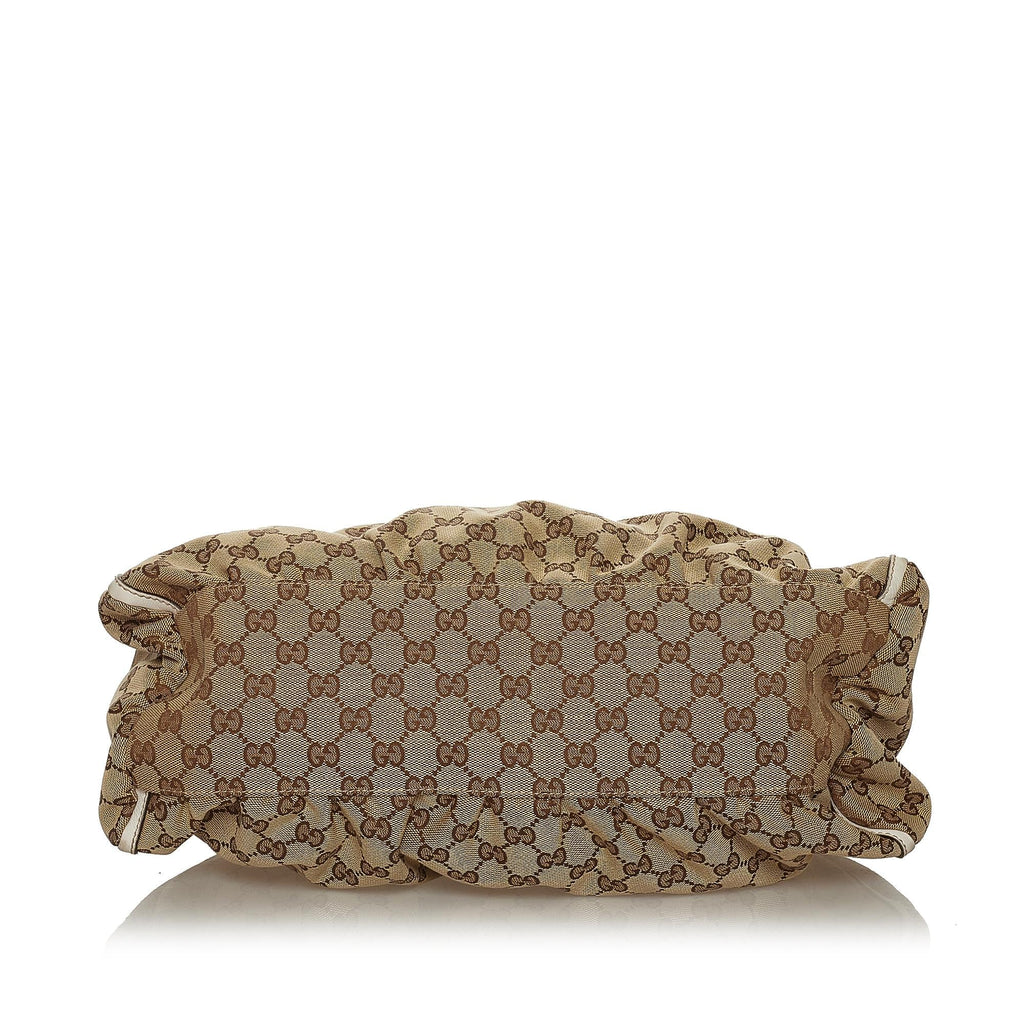 Gucci Gucci Canvas Abbey D-Ring Shoulder Bag (SHG-28858)
