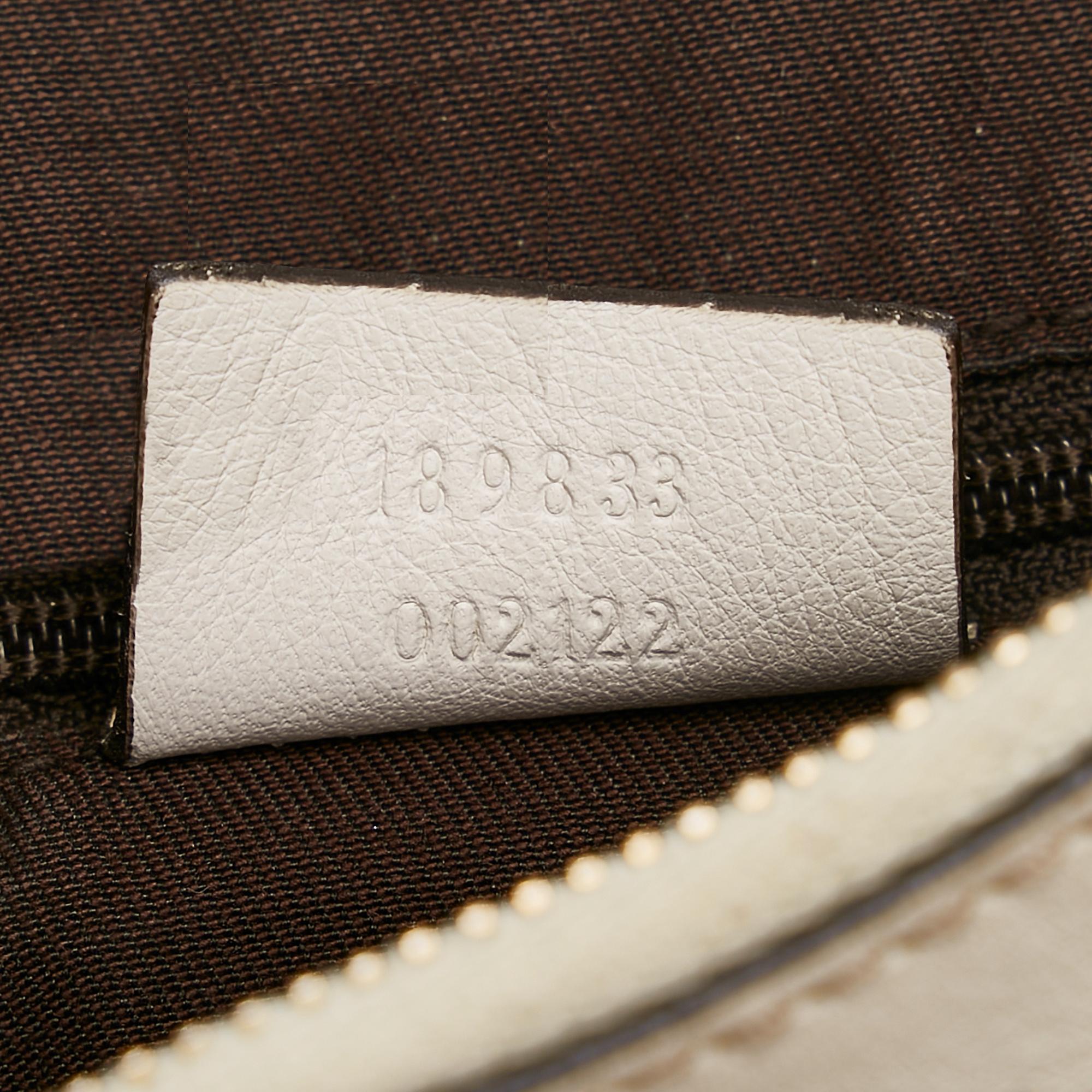 Gucci Gucci Canvas Abbey D-Ring Shoulder Bag (SHG-28858)