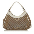 Gucci Gucci Canvas Abbey D-Ring Shoulder Bag (SHG-28858)
