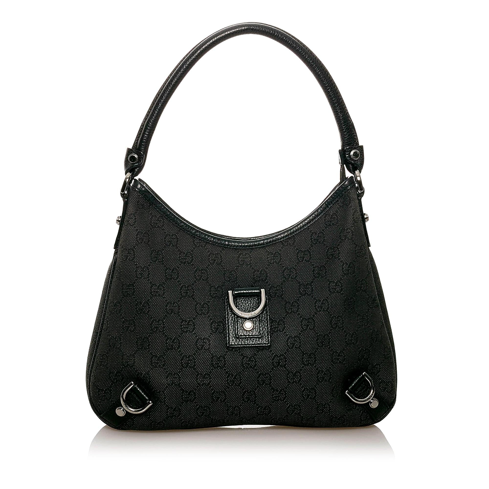 Gucci Gucci Canvas Abbey D-Ring Shoulder Bag (SHG-29008)