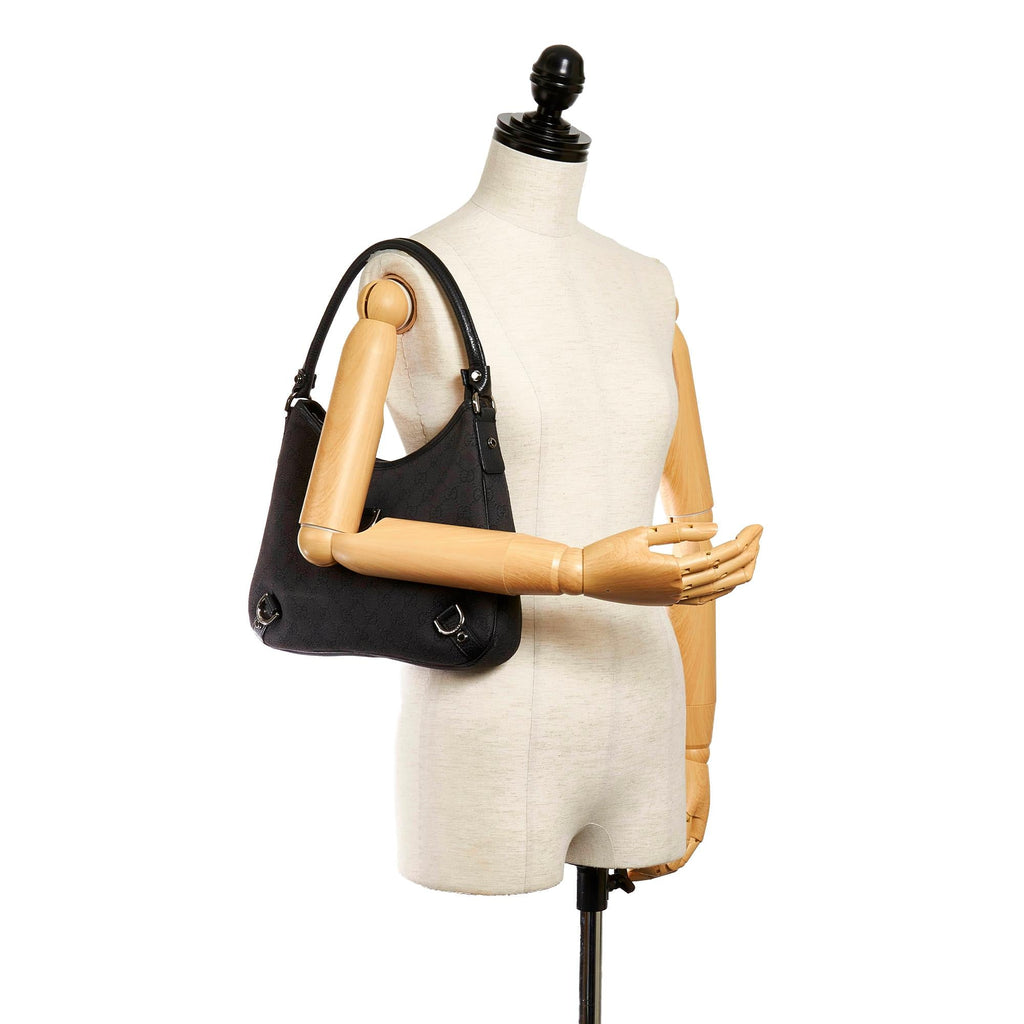 Gucci Gucci Canvas Abbey D-Ring Shoulder Bag (SHG-29008)