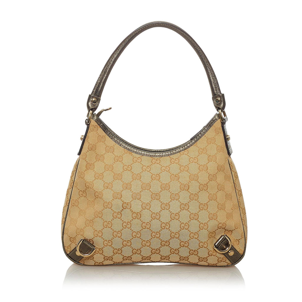 Gucci Gucci Canvas Abbey D-Ring Shoulder Bag (SHG-29053)