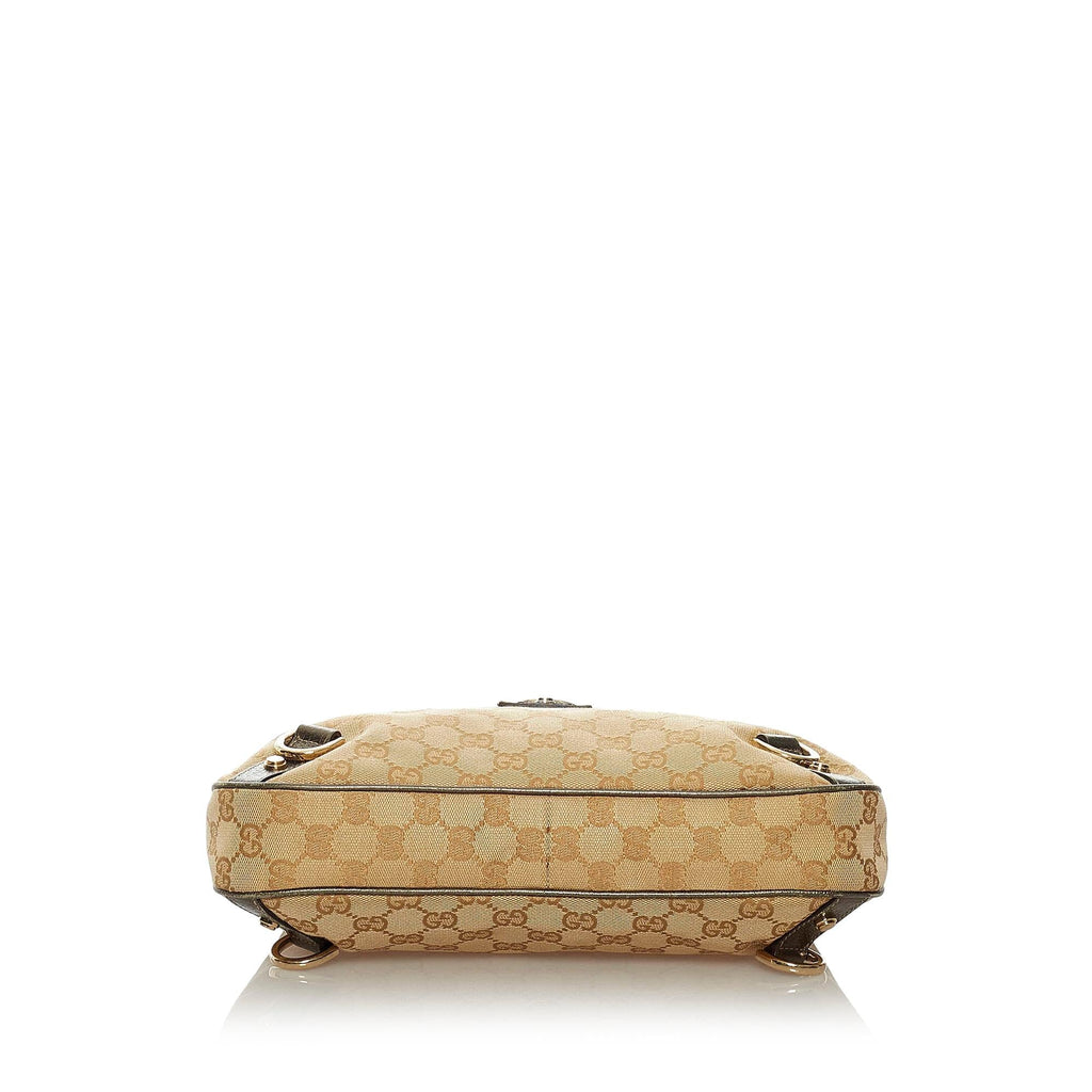 Gucci Gucci Canvas Abbey D-Ring Shoulder Bag (SHG-29053)