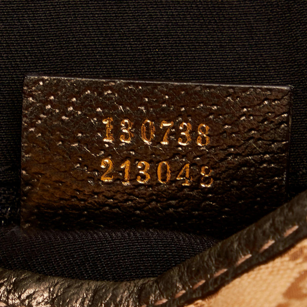 Gucci Gucci Canvas Abbey D-Ring Shoulder Bag (SHG-29053)