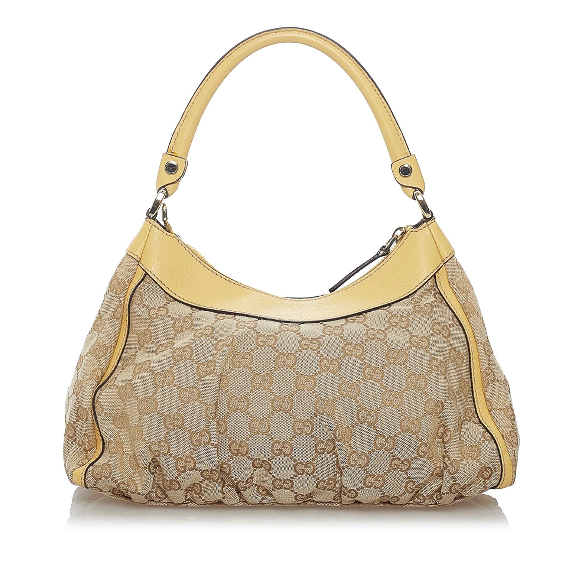 Gucci Gucci Canvas Abbey D-Ring Shoulder Bag (SHG-29541)