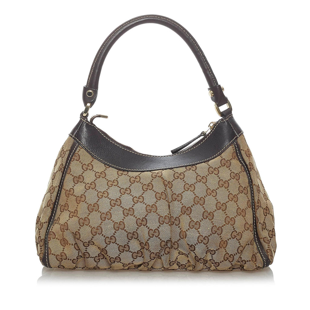 Gucci Gucci Canvas Abbey D-Ring Shoulder Bag (SHG-29860)