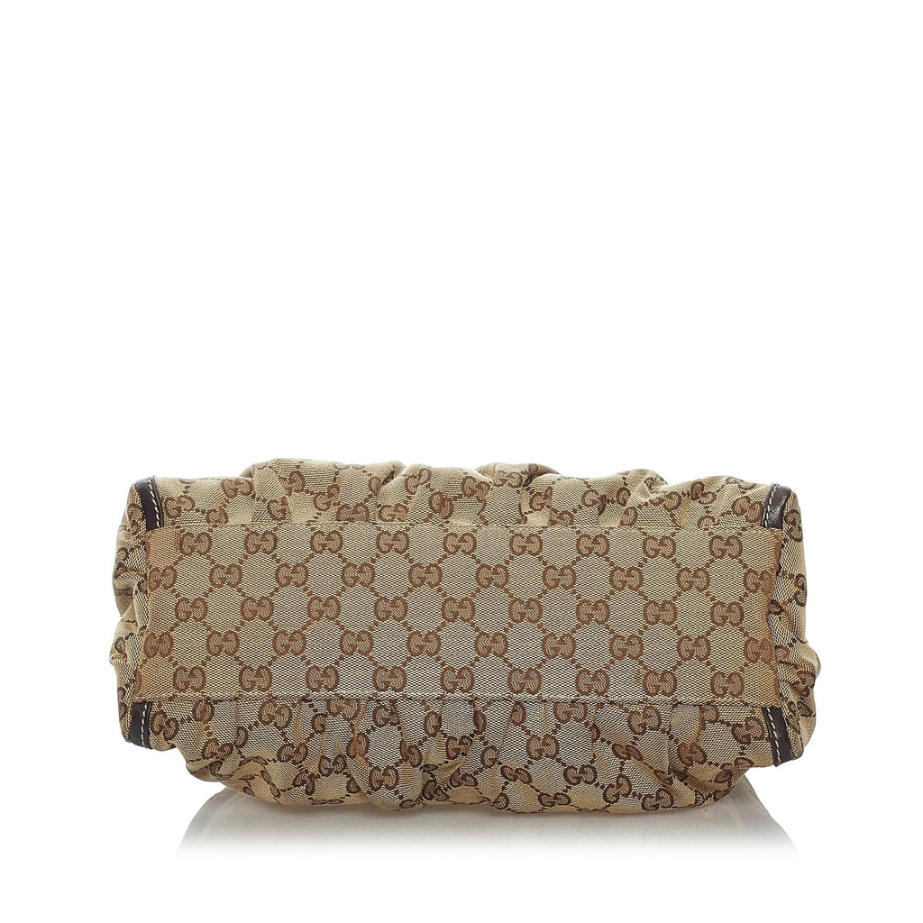 Gucci Gucci Canvas Abbey D-Ring Shoulder Bag (SHG-29860)