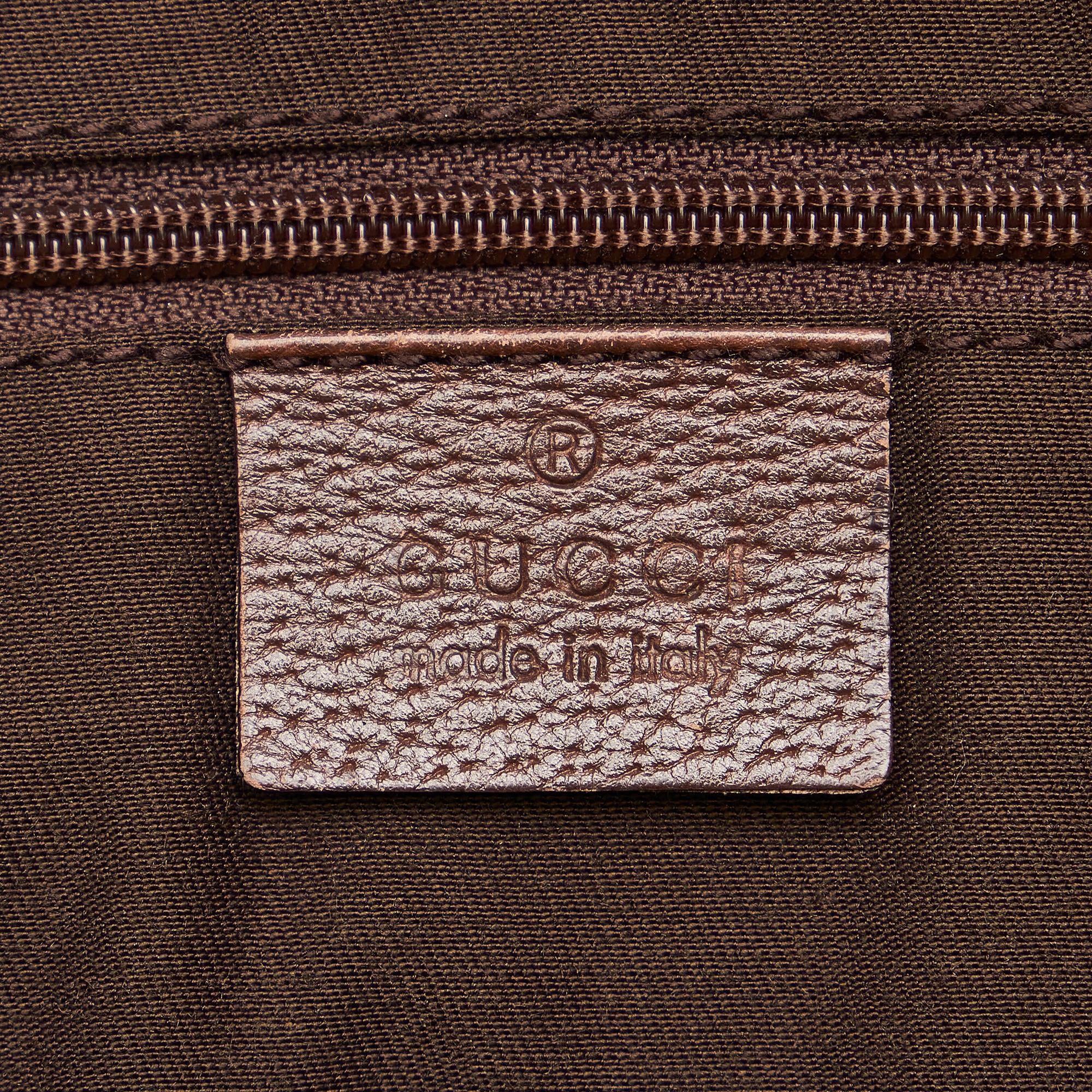 Gucci Gucci Canvas Abbey D-Ring Shoulder Bag (SHG-29968)