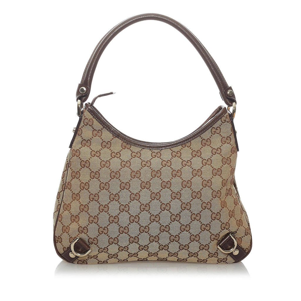Gucci Gucci Canvas Abbey D-Ring Shoulder Bag (SHG-30006)