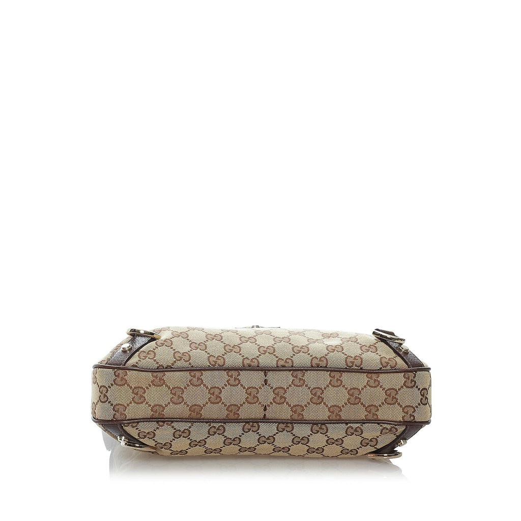 Gucci Gucci Canvas Abbey D-Ring Shoulder Bag (SHG-30006)