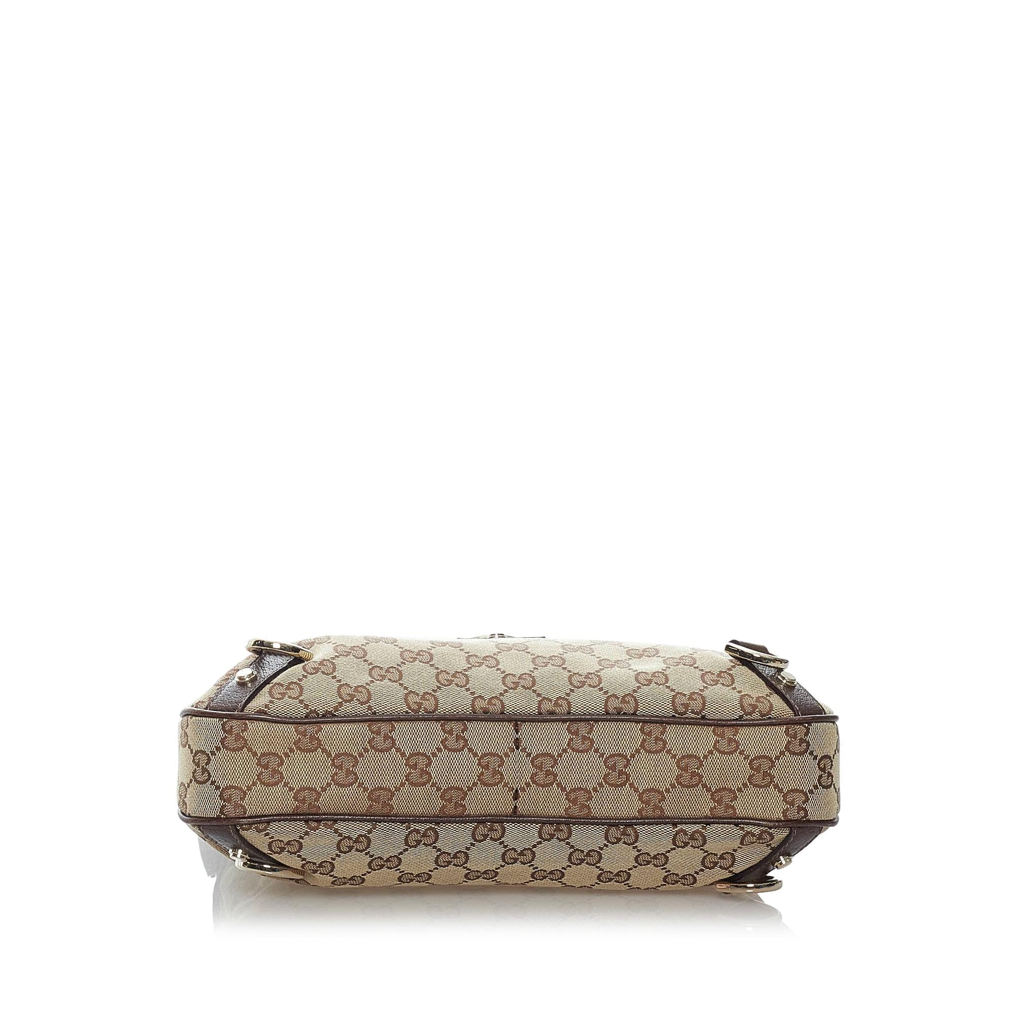 Gucci Gucci Canvas Abbey D-Ring Shoulder Bag (SHG-30006)
