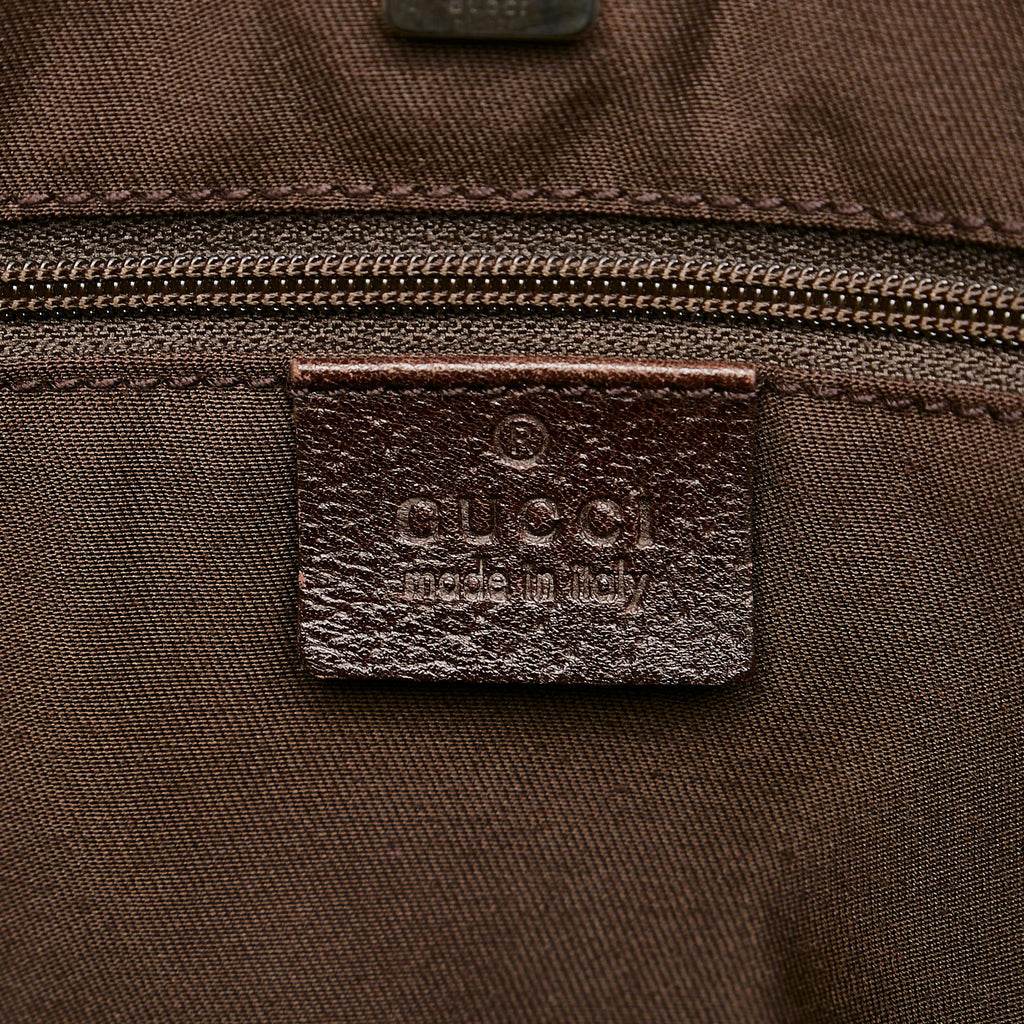 Gucci Gucci Canvas Abbey D-Ring Shoulder Bag (SHG-30118)