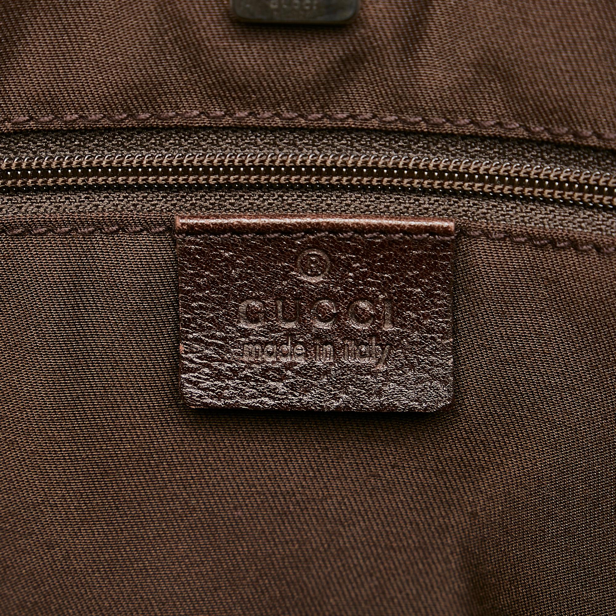 Gucci Gucci Canvas Abbey D-Ring Shoulder Bag (SHG-30118)