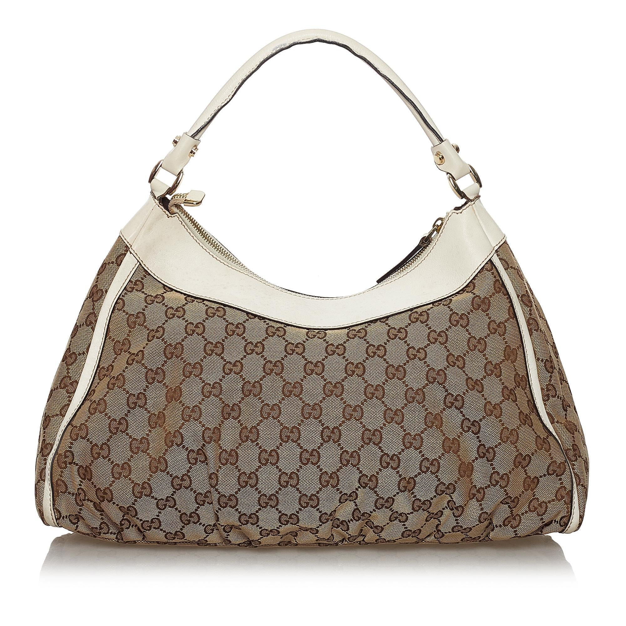 Gucci Gucci Canvas Abbey D-Ring Shoulder Bag (SHG-30184)