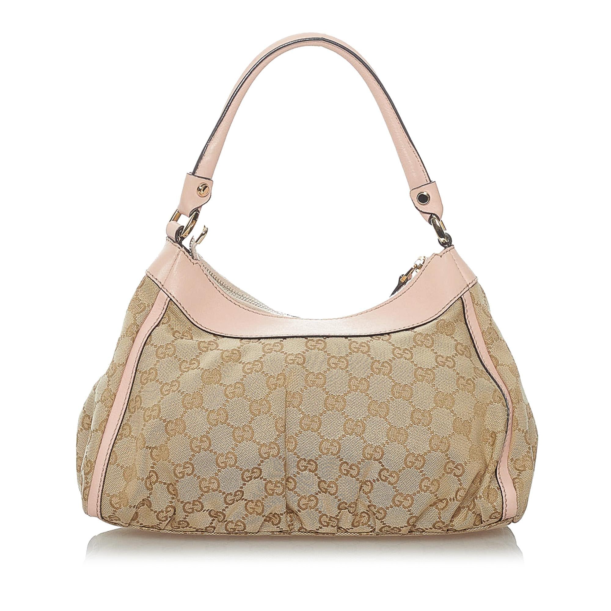 Gucci Gucci Canvas Abbey D-Ring Shoulder Bag (SHG-30194)