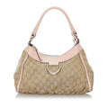 Gucci Gucci Canvas Abbey D-Ring Shoulder Bag (SHG-30194)