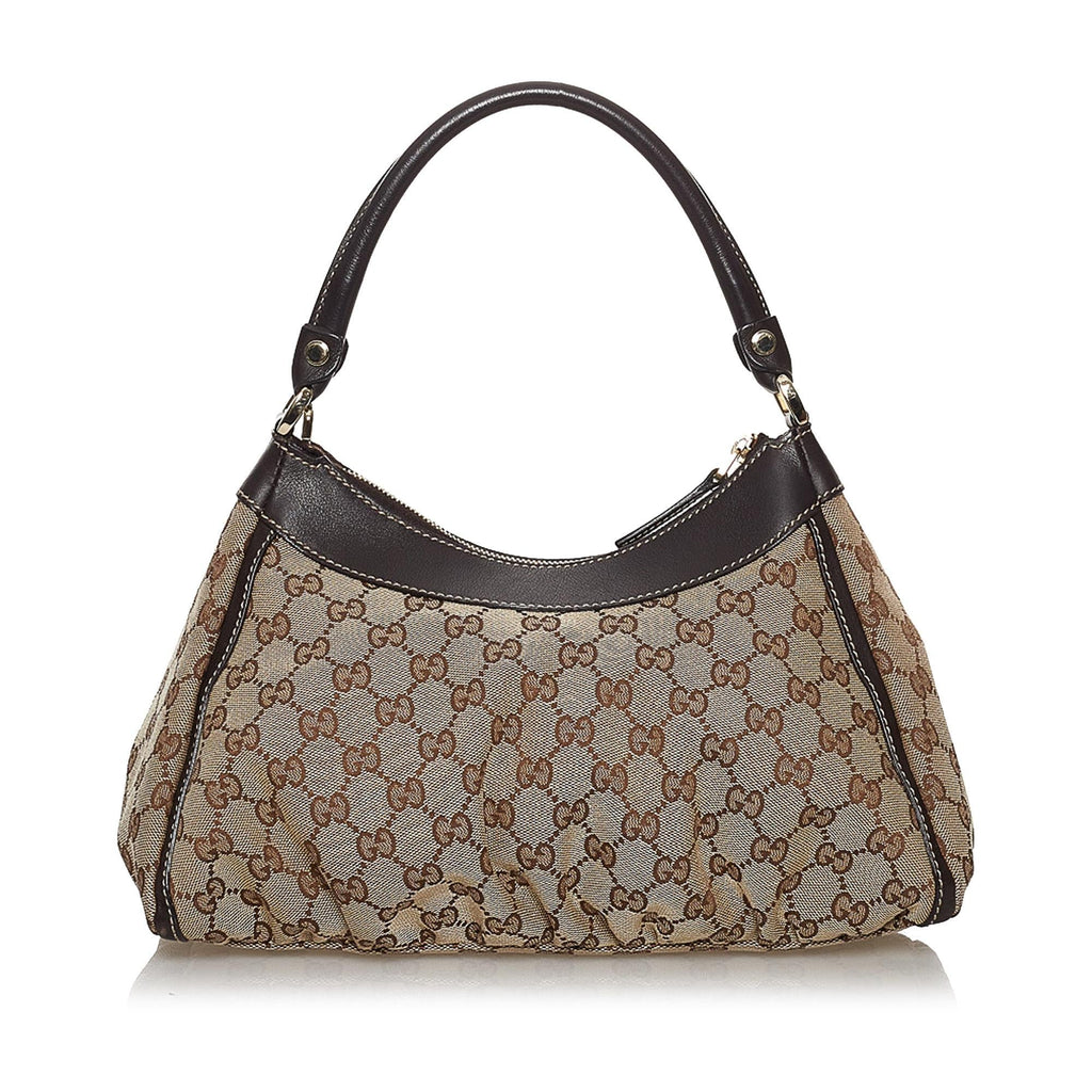 Gucci Gucci Canvas Abbey D-Ring Shoulder Bag (SHG-30748)