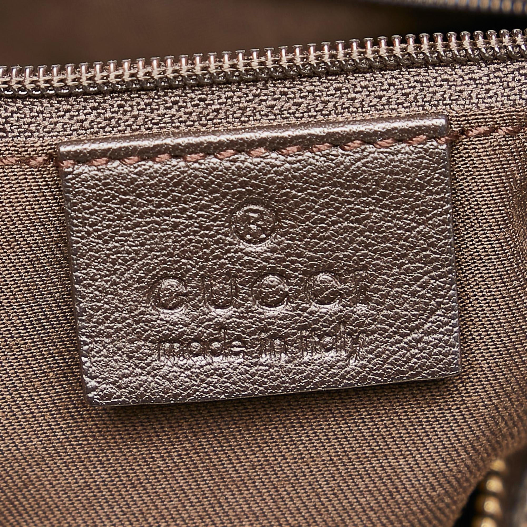 Gucci Gucci Canvas Abbey D-Ring Shoulder Bag (SHG-30748)