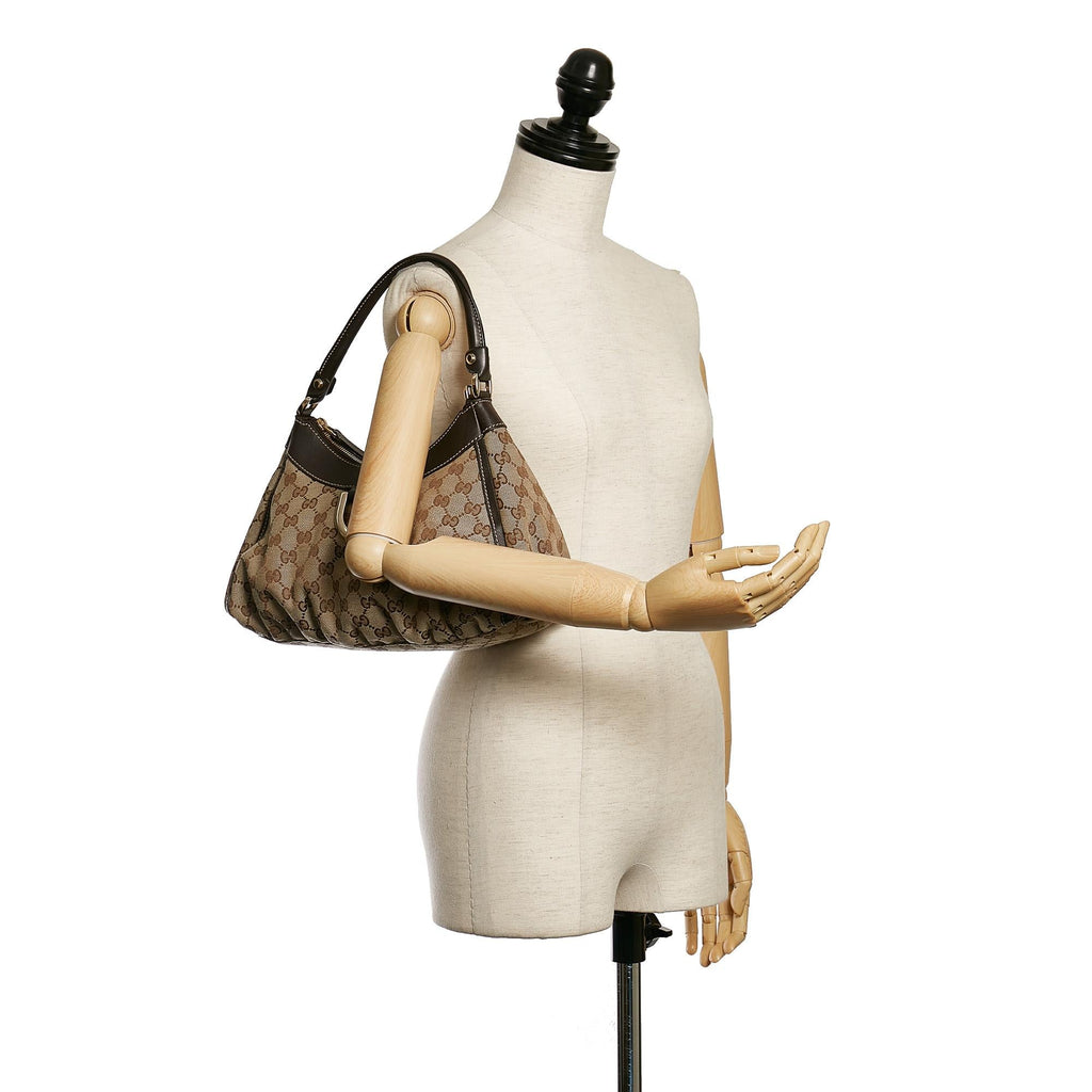 Gucci Gucci Canvas Abbey D-Ring Shoulder Bag (SHG-30748)