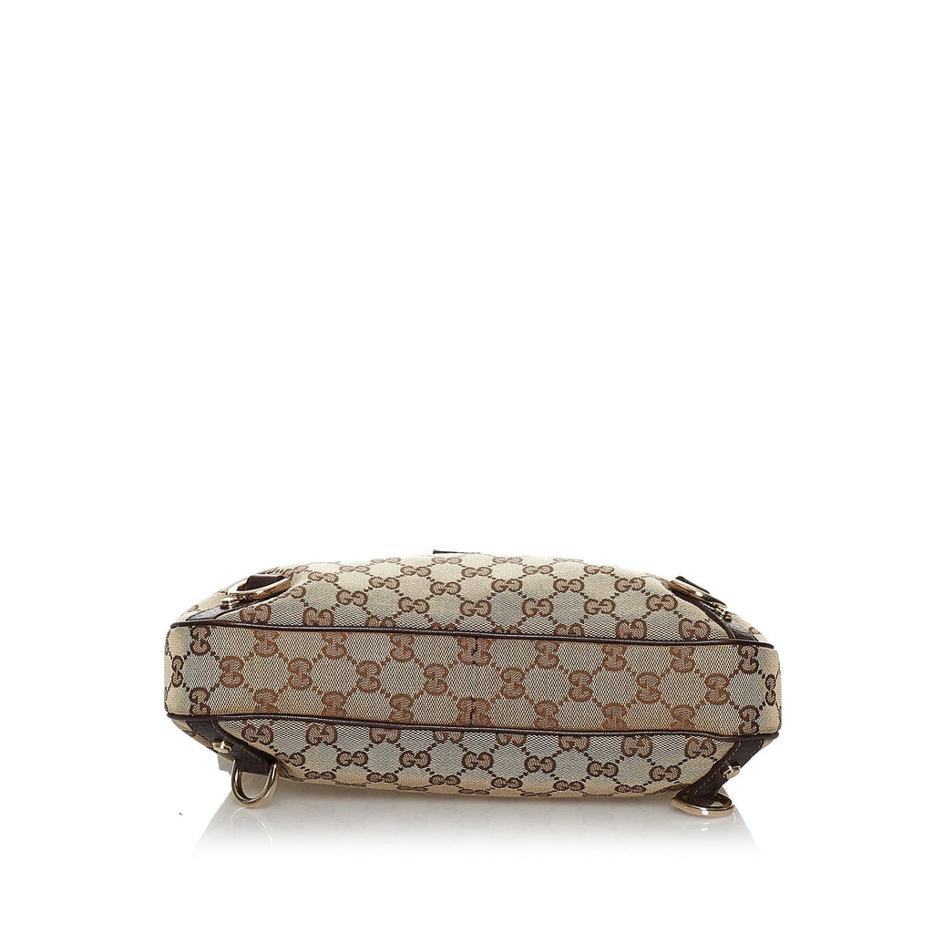Gucci Gucci Canvas Abbey D-Ring Shoulder Bag (SHG-30808)